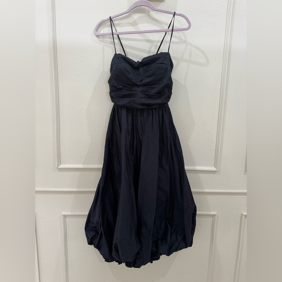 Premier Dresses & Skirts - Premier NWT Women’s 14 Plus Black spaghetti strap ruched bodice bubble Dress